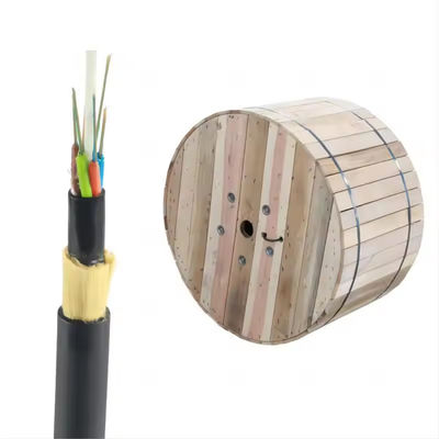 Cable ADSS en fibre autoportante extérieure 48 cœurs OHDPE 100-200m