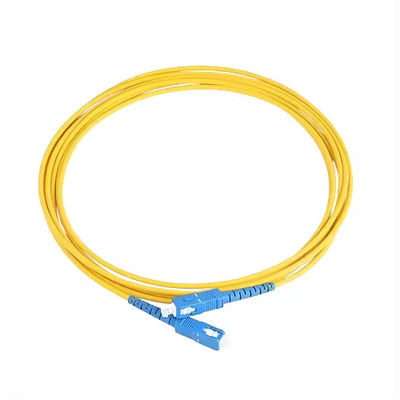 2.0mm 3.0mm SC UPC à SC UPC Jumper duplex 1m 2m 3m 5m SM MM G652d SC Cordon de patch à fibre optique