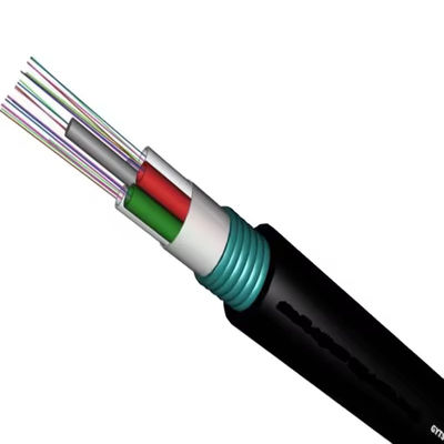 Extérieur 72 96 144 216 288 Noyau d'acier blindé câble à fibre optique aérien non autoportant GYTS GYTA