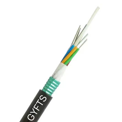 24 48 72 96 144 Cable à fibre optique anti-rongeurs câble à fibre optique blindé extérieur