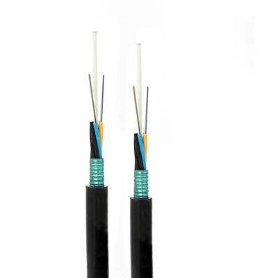 24 48 72 96 144 Cable à fibre optique anti-rongeurs câble à fibre optique blindé extérieur