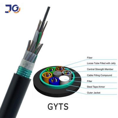 OEM mode unique 12 24 48 GYTS GYFTS câble à fibre optique blindé