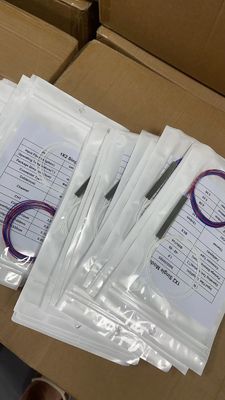 FTTH mini tube en acier dépourvu de séparateur PLC 1x2 1x4 1x8 1x16 séparateur à fibre optique