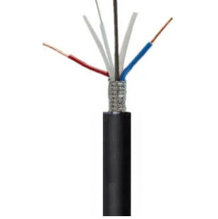 Cable hybride OPLC à fibre optique avec conducteurs en cuivre pour FTTH