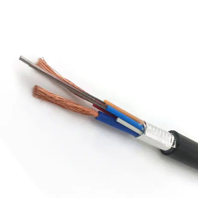 Cable hybride OPLC à haute tension et fibre optique basse tension pour les réseaux intelligents et FTTH