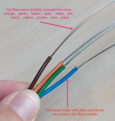 12/24/48/96C Duct aérien extérieur câble à fibre optique