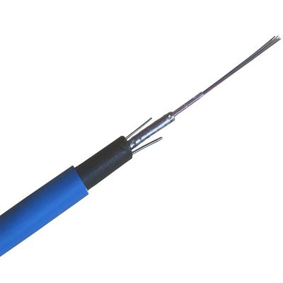 MGTSV 24 Cable à fibre optique extérieure à mode unique Cable de conduit de mineur blindé