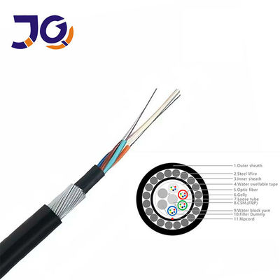Mode unique G652D Cable optique en fibre sous-marine directement enterré 24 36 48 96