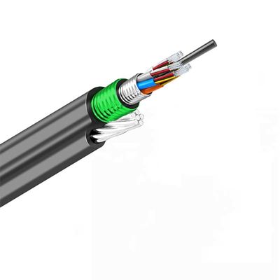 DJDA double veste double GYTC8A53 GYTC8S53 GYFTC8S53 figure de blindage 8 câble à fibre optique