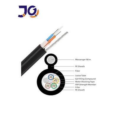 Mode unique Figure 8 Cable à fibre optique autoportant GYTC8S 24 48 96