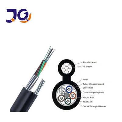 Le câble optique GYTC8S 12 16 24 48 96 à fibre optique de base