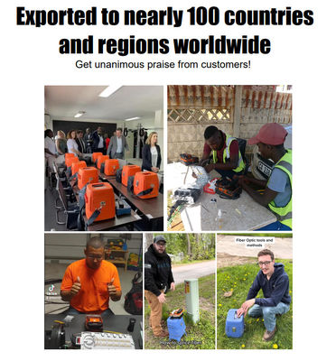 AI-9 Splicing à fusion Splicer à fusion de fibres Automatique FTTH Machines de soudage à fibre optique Splicing