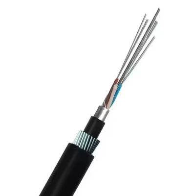 Câble optique sous-marin GYTA33 12/24/48 âmes double gaine renforcé blindé, fourniture d'équipement à fibre optique