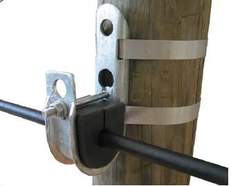 Serre à suspension galvanisée pour câble ADSS de qualité supérieure