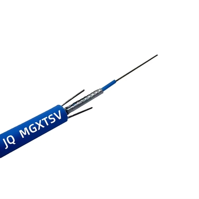 MGXTSV câble blindé en fibre optique LSZH ignifuge pour les réseaux miniers, des conduits et des télécommunications