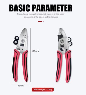 Pince à dénuder la fibre optique 9 en 1, pince à dénuder les câbles optiques