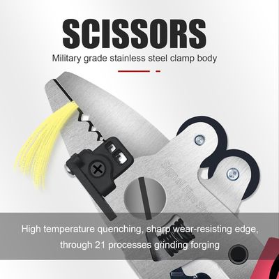 Pince à dénuder la fibre optique 9 en 1, pince à dénuder les câbles optiques