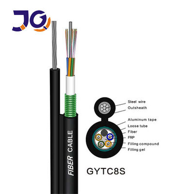 Figure 8 standard: câble optique à tubes lâches autoportant GYTC8S
