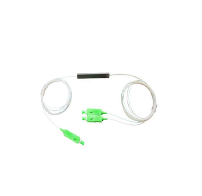 Diviseur unimodal optique de PLC des accessoires SC/UPC SC/APC 1x2 de la fibre ISO9001