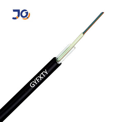 Câble optique extérieur de fibre de la veste G652D de PE du tube GYFXTY d'unité