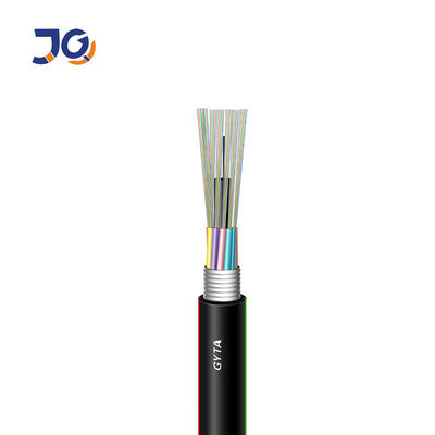Câble optique blindé de fibre de mode unitaire de noyau de G657A1 GYTA 6
