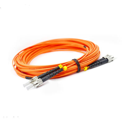 Corde de correction optique à plusieurs modes de fonctionnement orange duplex de fibre de St d'UPC 2m 3.0mm