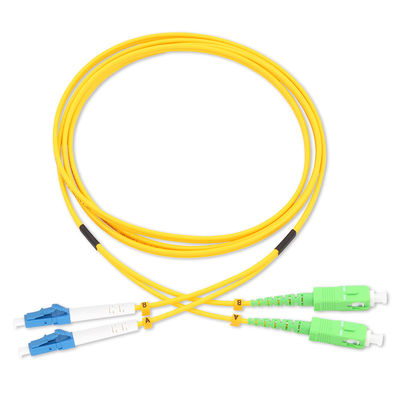 Corde de correction optique de fibre du simplex 3.0mm de mode unitaire de SC/UPC