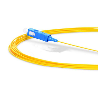 Simplex unimodal 1.5M SC Fiber Pigtail de 0.9mm