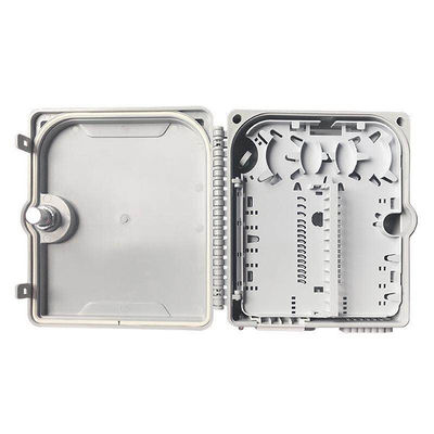 FTTB extérieur 235*215*70mm boîte de distribution optique de fibre de 12 noyaux