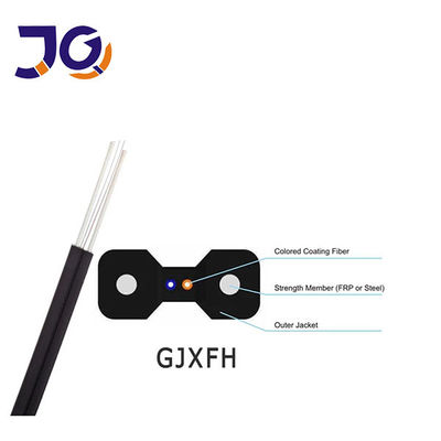 1/2/4 Cable de décharge de fibre optique intérieure GJXH-2B6 FTTH g657A2 LSZH