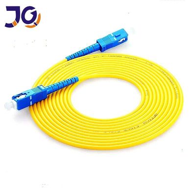 SC/SC Cordon de patch en fibre optique Single Multi mode Fibre pour FTTH 1m 2m 5m 10m