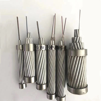 2km 4 câble optique extérieur de fibre de mode unitaire du noyau OPGW