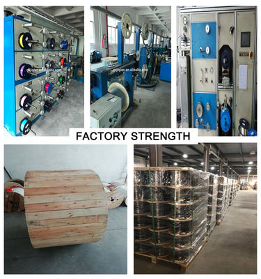 Câble optique enterré direct de fibre de noyau de GYTA53 G652D 36