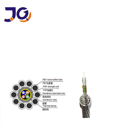 L'alliage d'Alumilum certifié par SDOC câble le câble optique de fibre d'OPGW
