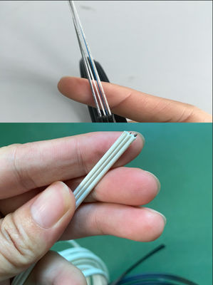 2 câble de fibre optique extérieur du noyau GJYXCH GJYXFCH FTTH