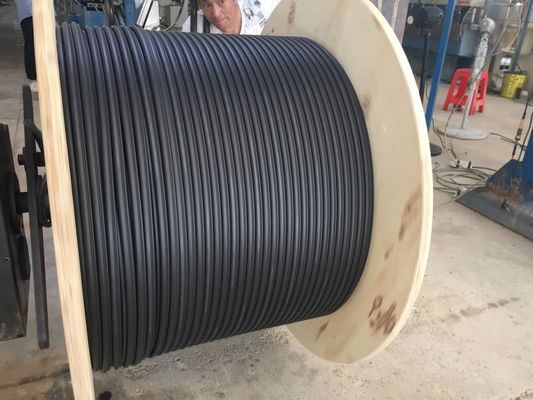 Câble optique de fibre de l'envergure 100m ADSS des fils ISO9001 144