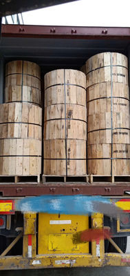 câble optique GYFXTY de fibre du tube deux FRP d'unité de 6mm