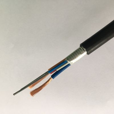 Cable hybride à fibre optique 48 noyau ISO9001 CE ROHS FCC