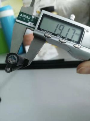 Mode unitaire de câble optique de fibre de noyau de soutien 24 d'individu de la figure 8 de 2KM