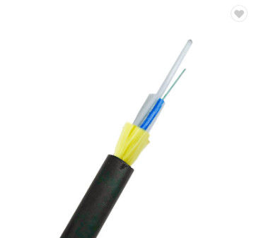 G652D au câble optique ADSS-24 de fibre d'envergure de la gaine 150m 200m de PE