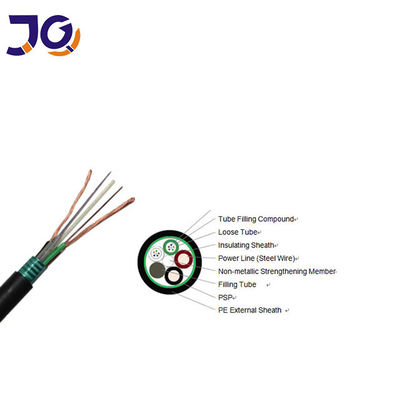 Cable hybride OPLC à haute tension et fibre optique basse tension pour les réseaux intelligents et FTTH