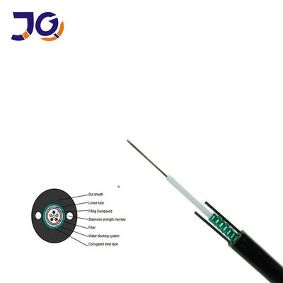 GYXTW câble optique de bonne qualité G652D câble blindé à 12 cœurs en fibre optique