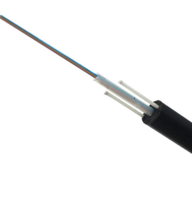 6 câble optique extérieur unitaire de fibre du mode G652D du noyau GYFXTY