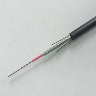 Structure compacte aérienne de câble optique de fibre de noyau de GYXTW 12