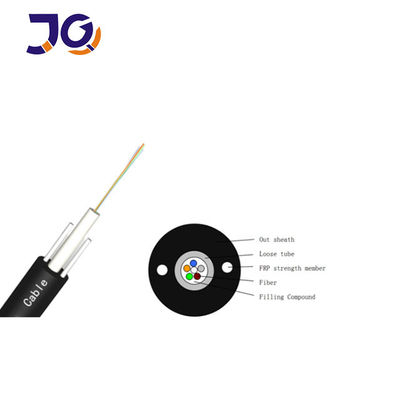 Antenne de câble optique de fibre de GYFXTY tout le de diélectrique noyau du tube 6 Uni -