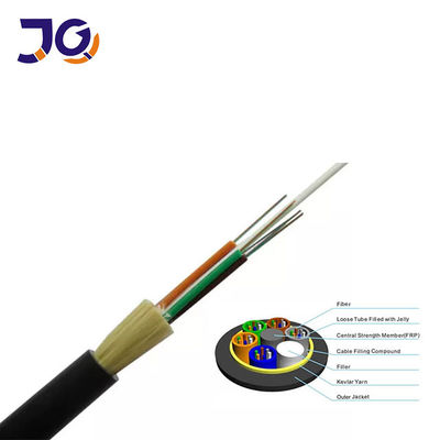 FCC 6 8 câble optique lâche échoué par noyau de fibre du tube ADSS