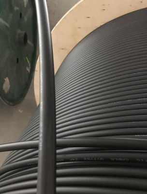 Câble optique extérieur de fibre de noyau du mode unitaire G652D 2 du conduit GYFXTY