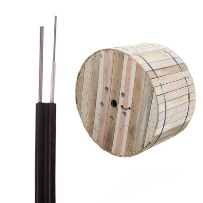 12 câble optique GYXTC8S GYXTC8Y de fibre du schéma 8 de noyau