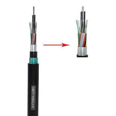 La communication blindée du double GYTA53 a enterré le câble optique souterrain de fibre