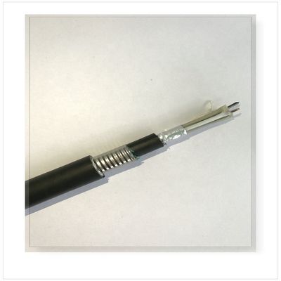 Conduit blindé 24 du câble GYTS de fibre câble de fibre optique de 48 96 144 288 noyaux